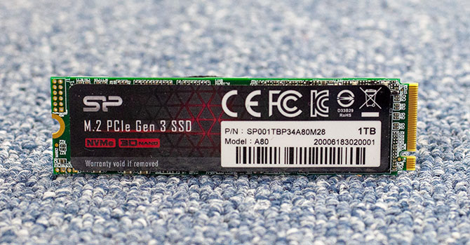 Silicon Power P34A80 1 TB Review - TLC at 13 Cents per GB