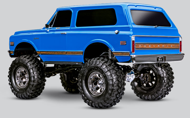 TRA92086-4BLUE Traxxas TRX-4 1972 K5 Blazer High Trail - Blue *YOU wil