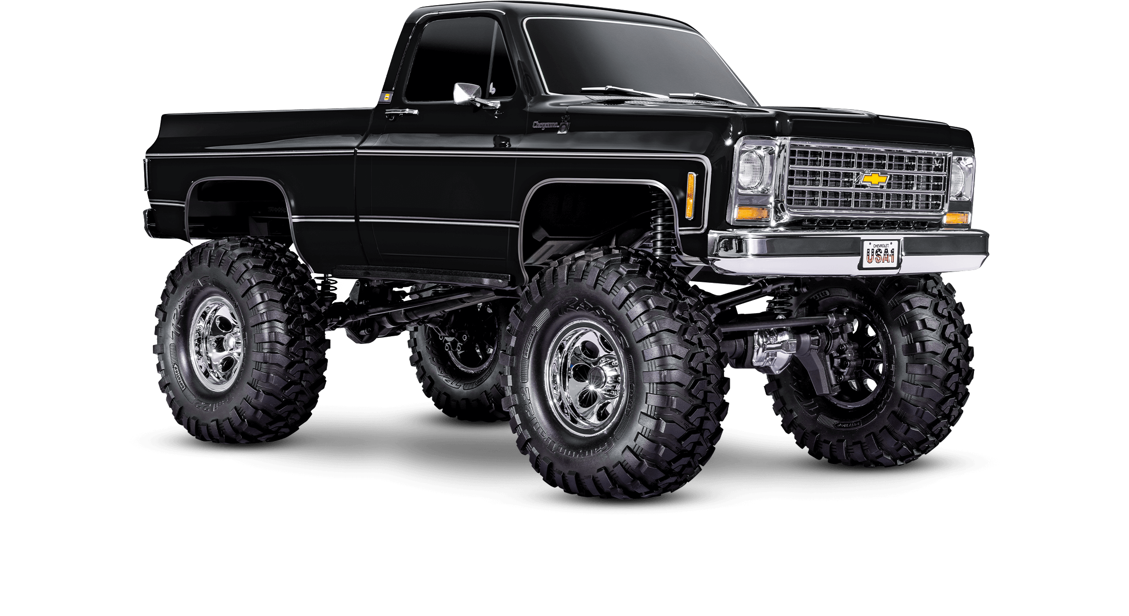 Traxxas TRX-4 Chevrolet K10 Cheyenne High Trail Edition - Black