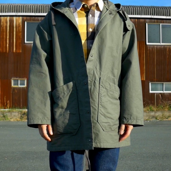 エンジニアードガーメンツのマディソンパーカーのサイズ感とディテール