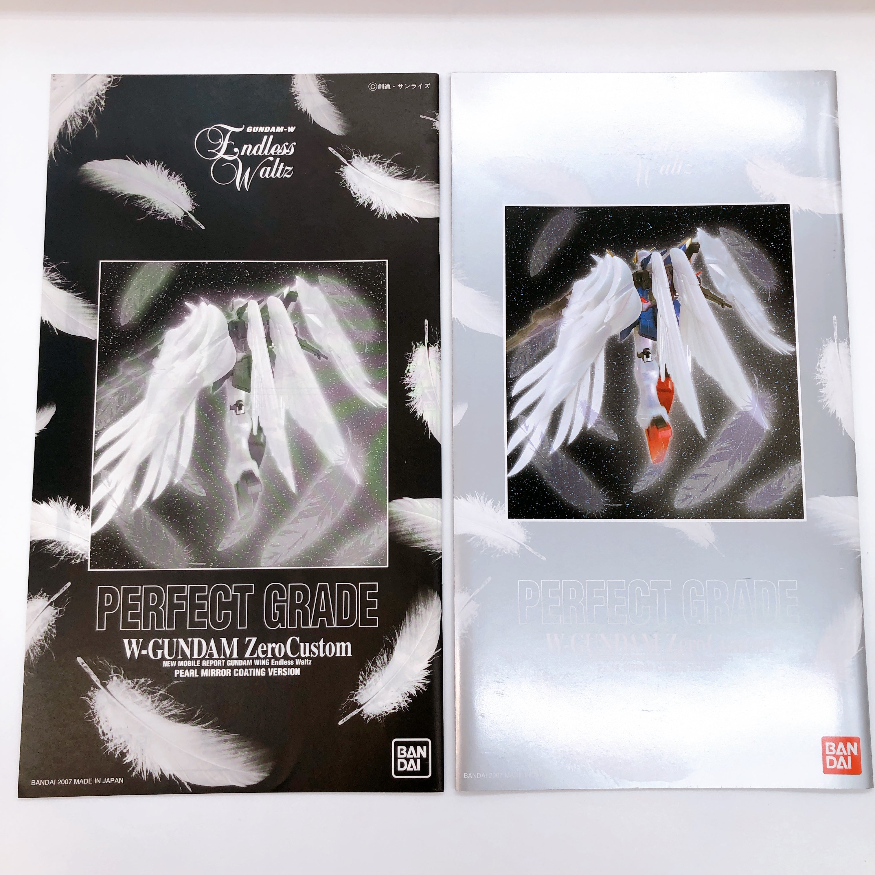 PG 1/60 Wing Gundam Zero Custom Pearl Mirror Coating Ver. Model Kit Ba