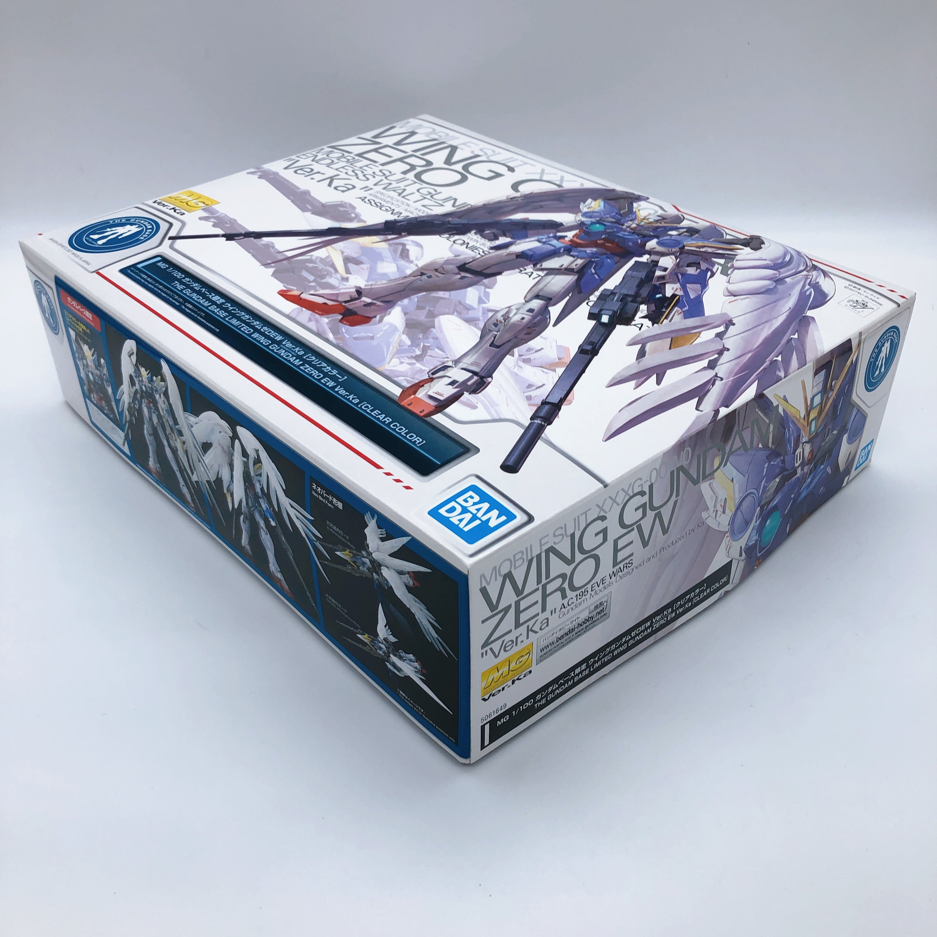 MG 1/100 Wing Gundam Zero EW Ver.Ka Clear Color Limited Model Kit Band
