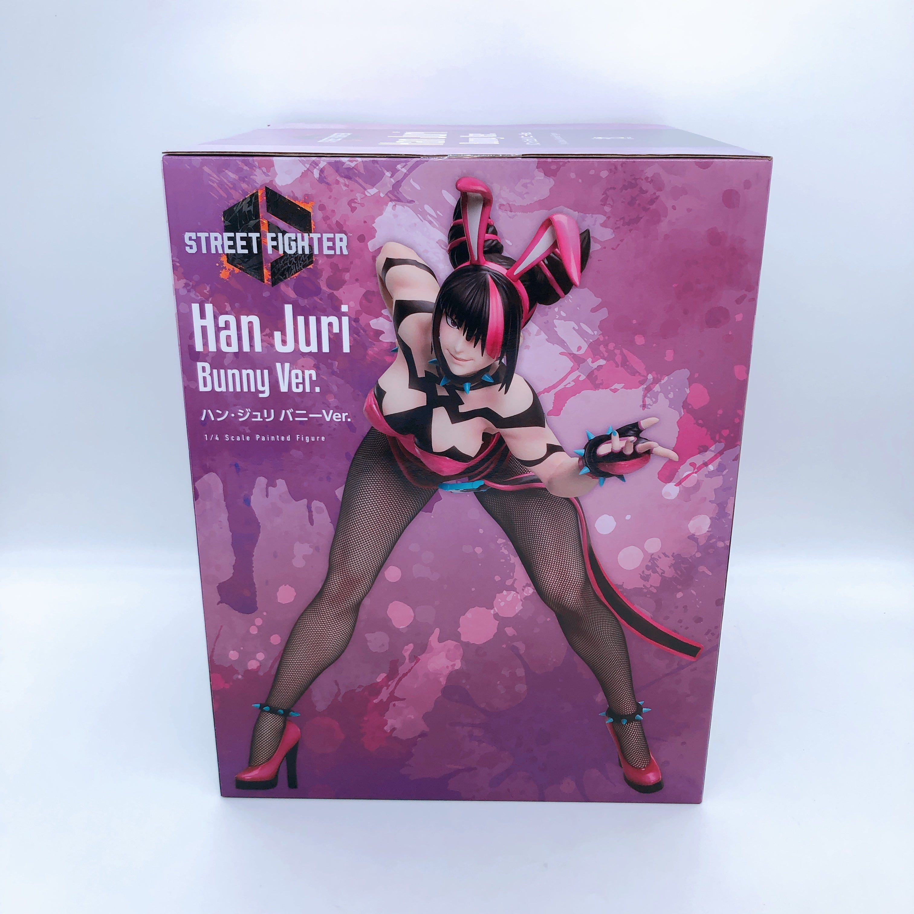 Street Fighter Han Juri Bunny Ver. B-style 1/4 Scale Figure FREEing NE