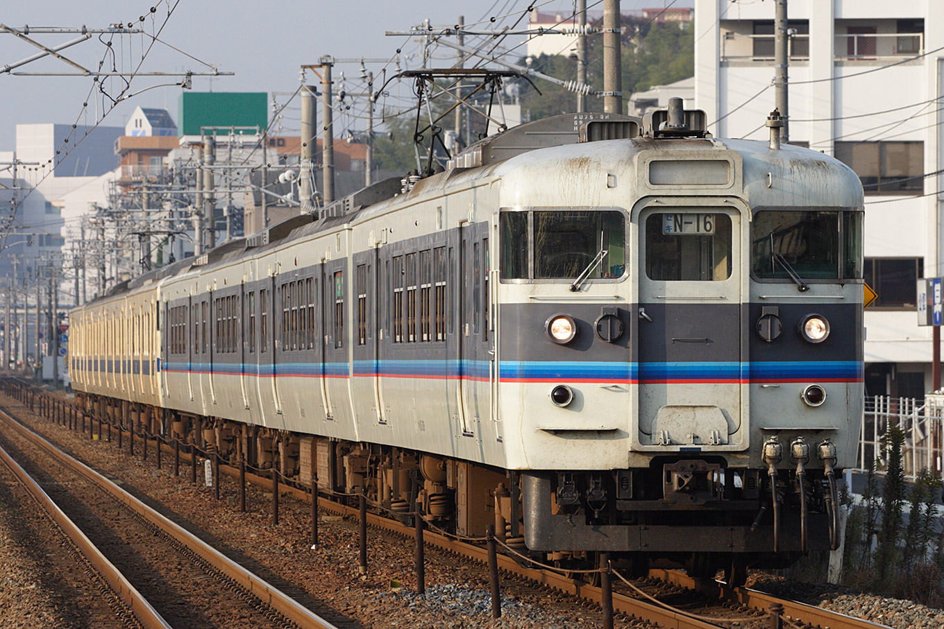 115系3000・3500番台 N編成（広島快速色） 山陽本線 | 路面電車と鉄道