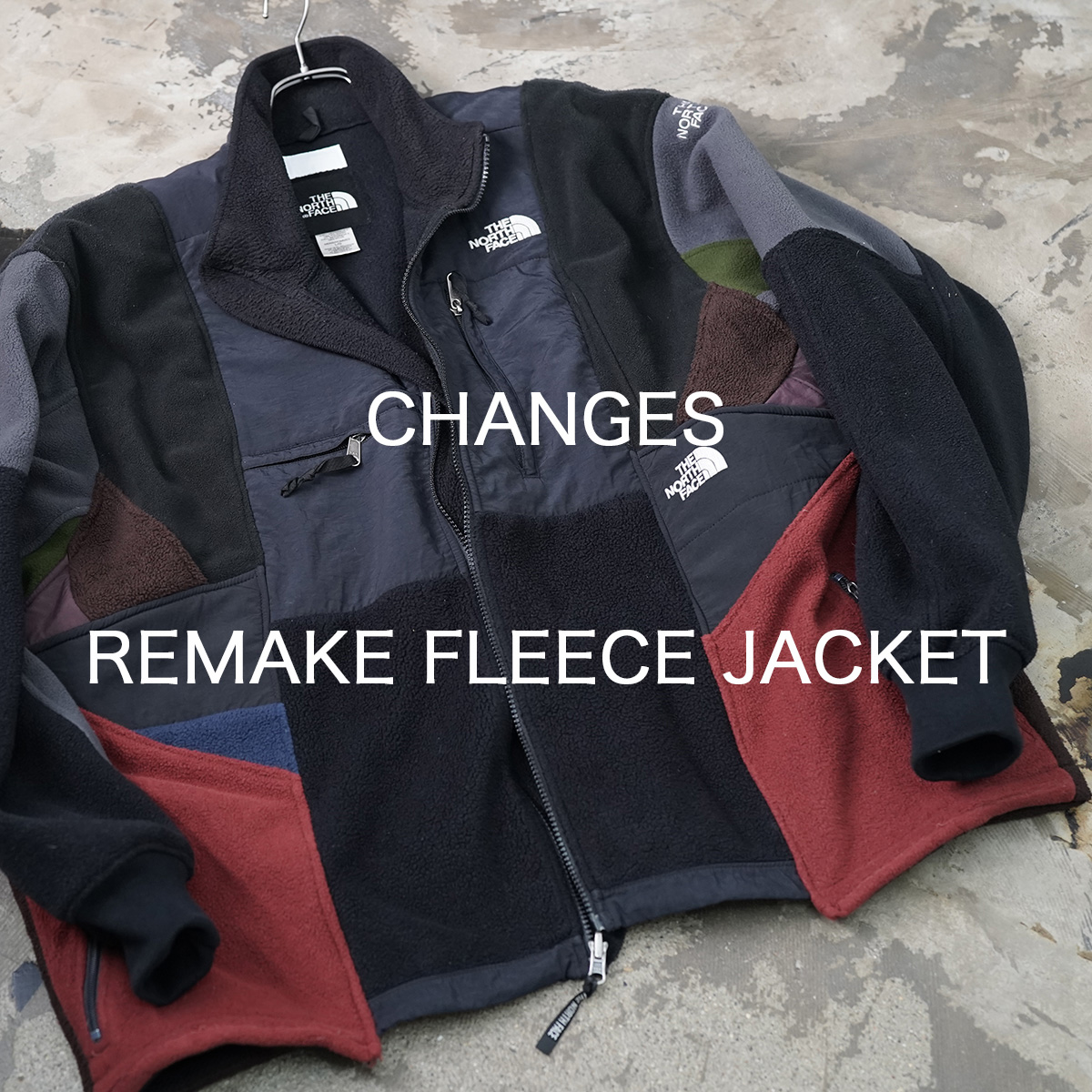 CHANGES”のリメイクフリースジャケット | transistor