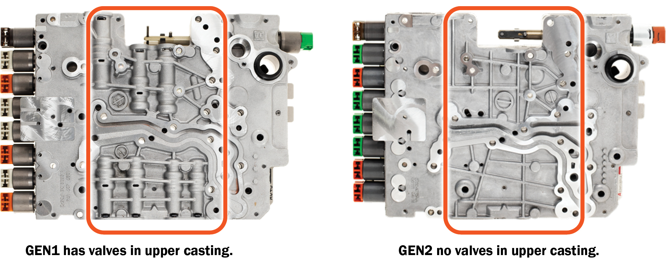 TransGo - ZF8HP/845RE SHIFT KIT® Valve Body Repair Kit