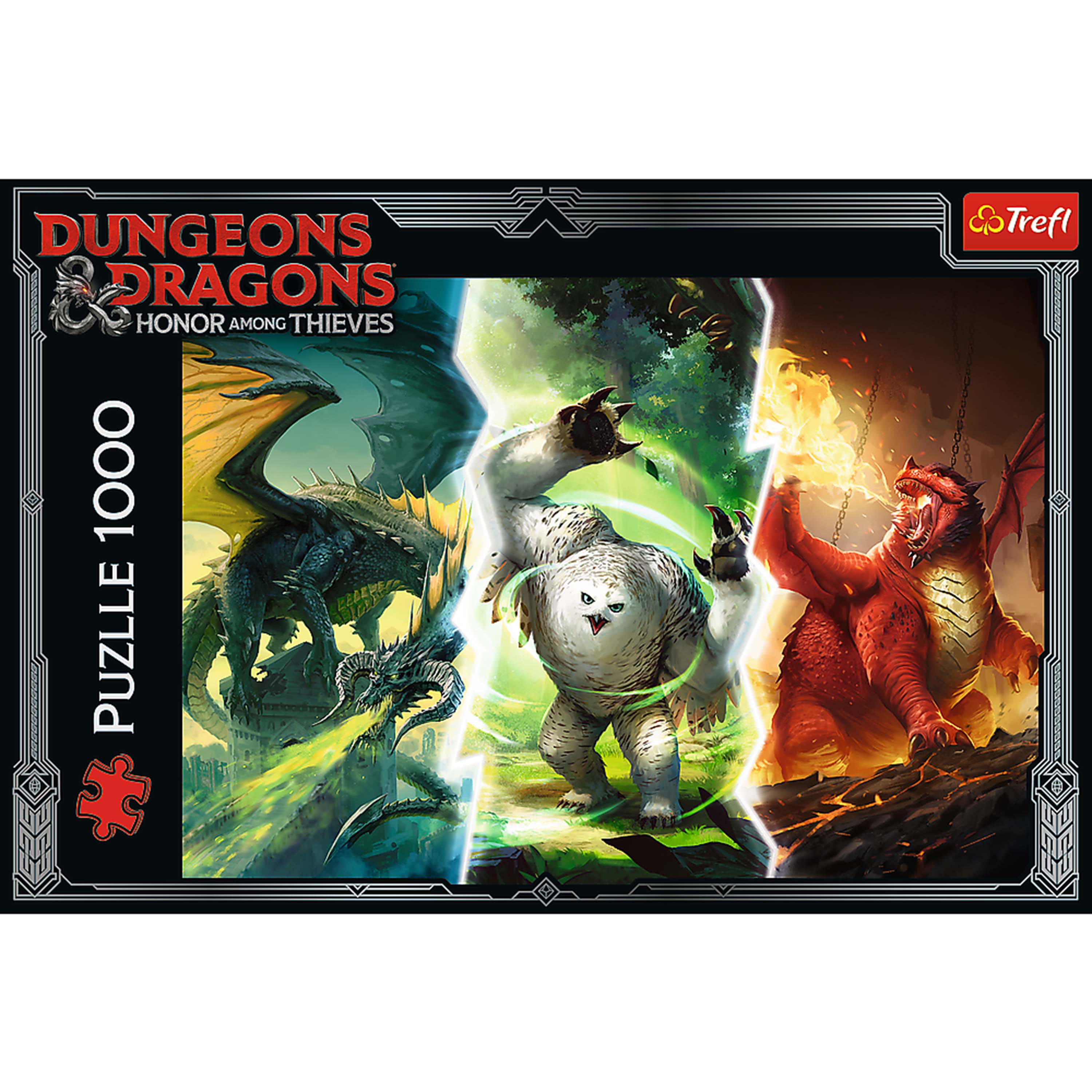 Trefl Red 1000 Piece Puzzle - Dungeons & Dragons - Legendary