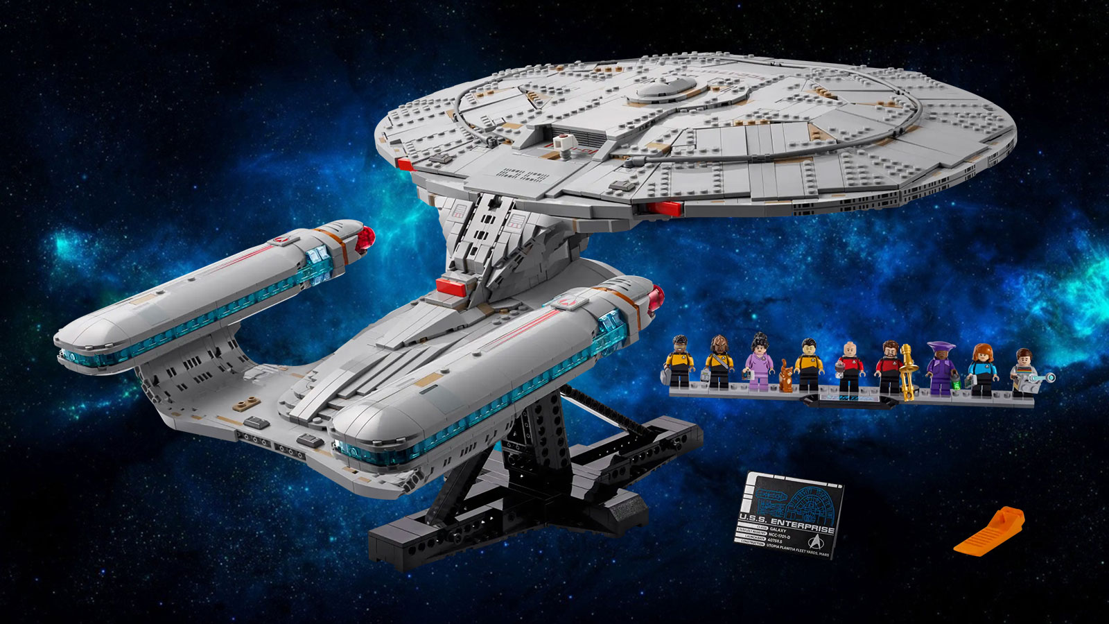LEGO's Star Trek: The Next Generation Enterprise-D Set Warps into