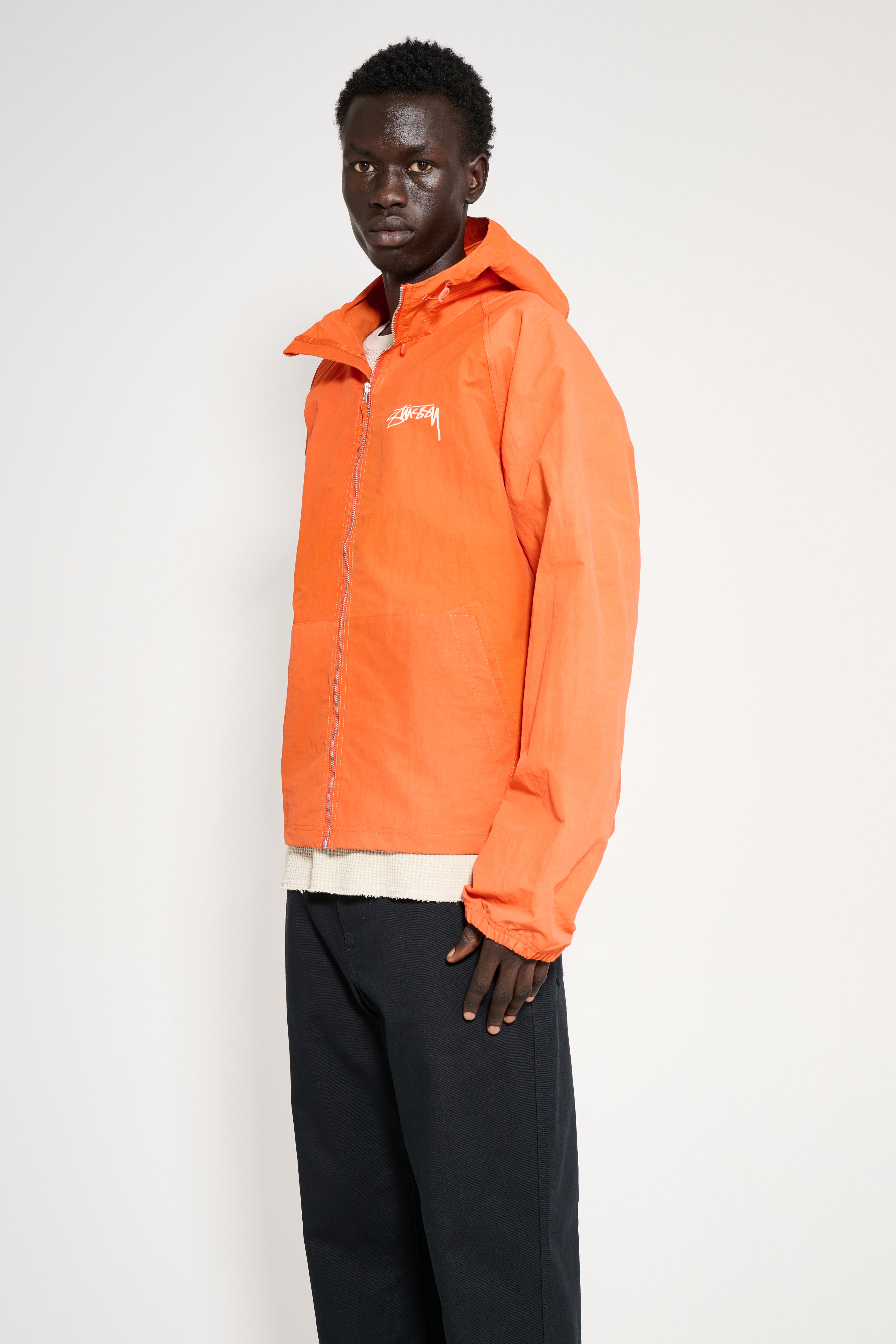 Stüssy Beach Shell Wave Dye Jacket Cayenne – Très Bien