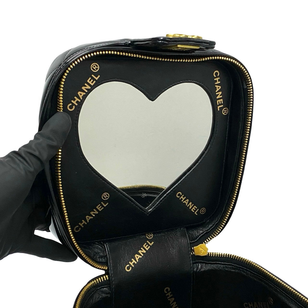 CHANEL Vintage ハートミラー バニティ – Trip