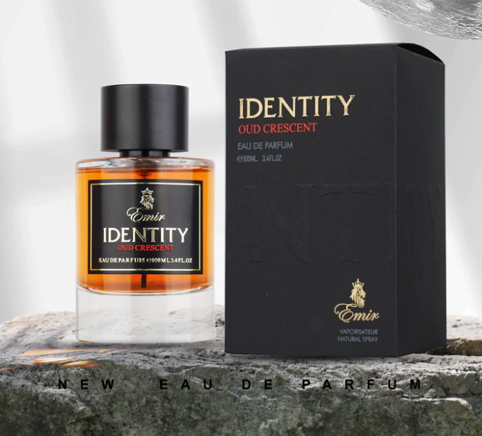 Identity Oud Crescent Eau De Parfum By Emir Paris Corner 100ml 3.4