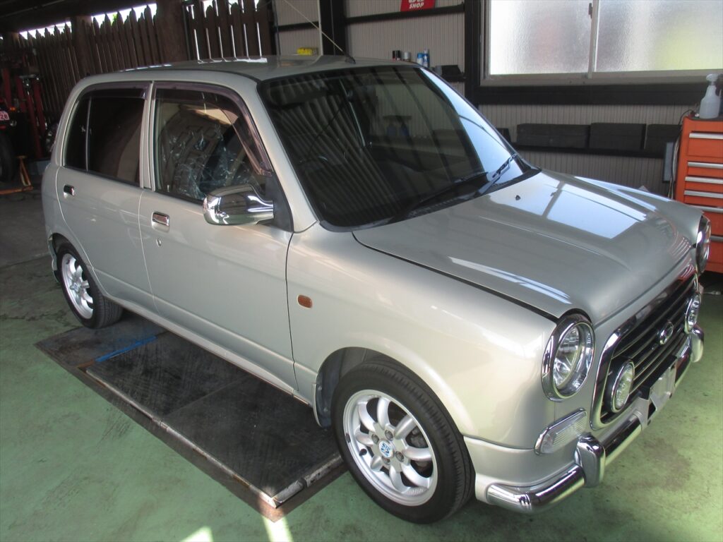 ミラジーノ ダウンサス取付 【三重県明和町】 | 多気郡明和町 車検