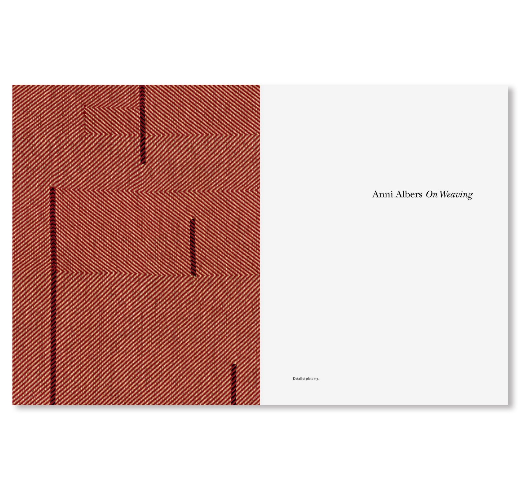 ON WEAVING: NEW EXPANDED EDITION by Anni Albers – twelvebooks