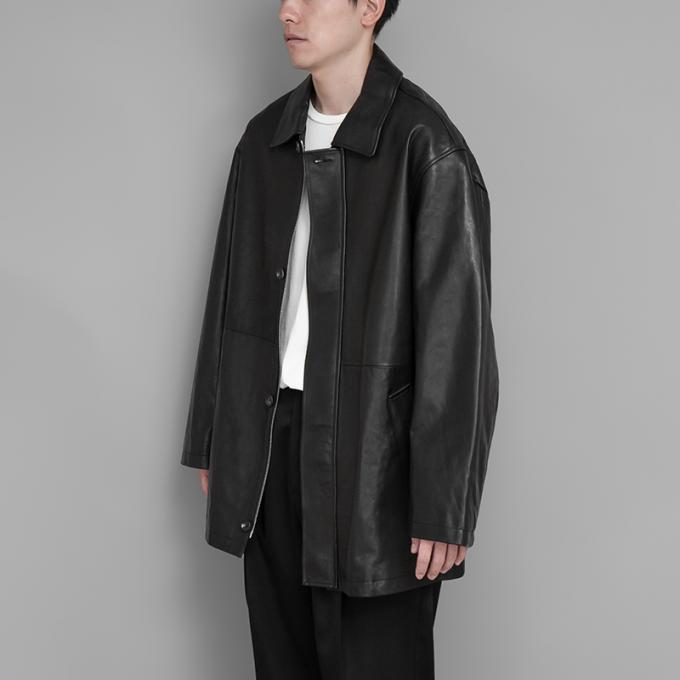 ssstein / Leather Zip Jacket | twelve