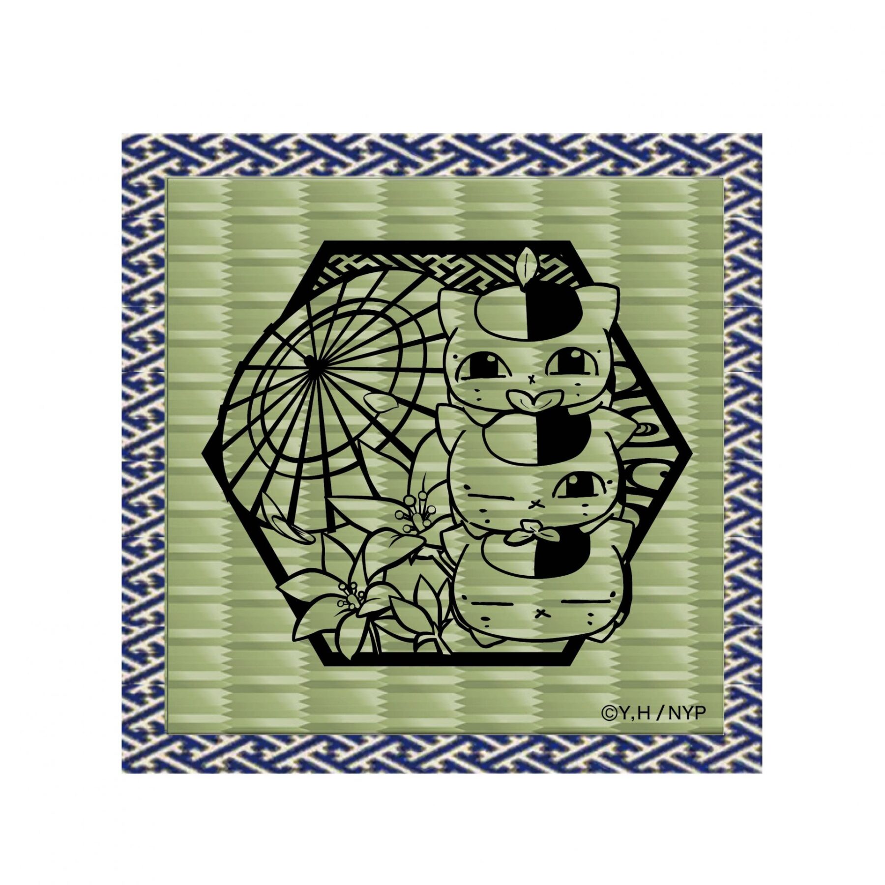 夏目友人帳 切り絵シリーズ 畳コースター2019SS - 株式会社ツインクル