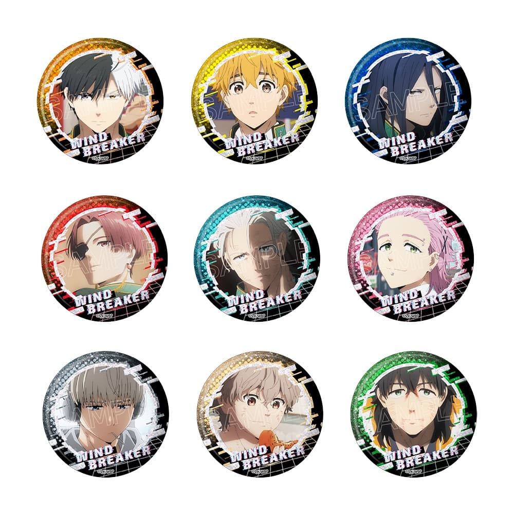 WIND BREAKER トレーディンググリッター缶バッジ - 株式会社ツインクル