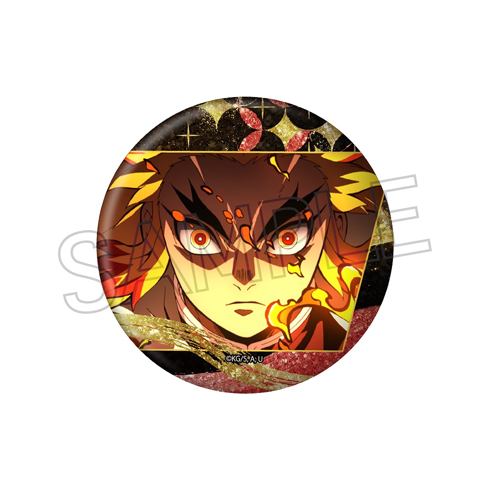 鬼滅の刃 和紙缶バッジ vol.3 コンプリート 15個セット 鬼滅の刃 和紙