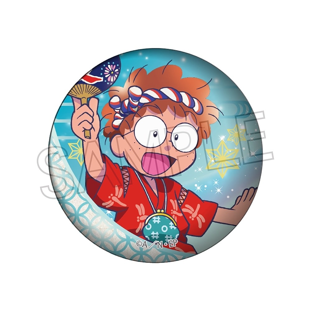 忍たま乱太郎 缶バッジ-夏祭りの段- 株式会社ツインクル