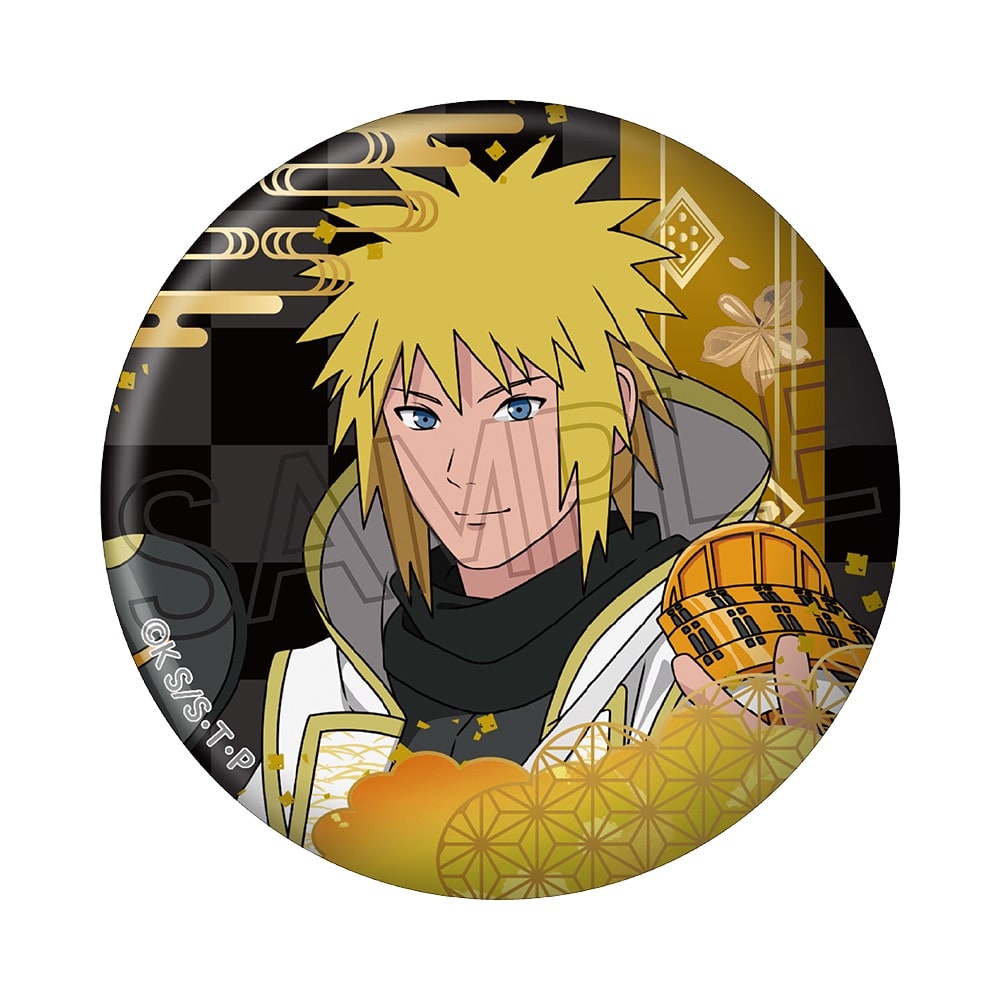 NARUTO -ナルト- 疾風伝 箔押し缶バッジ 忍武者 - 株式会社ツインクル