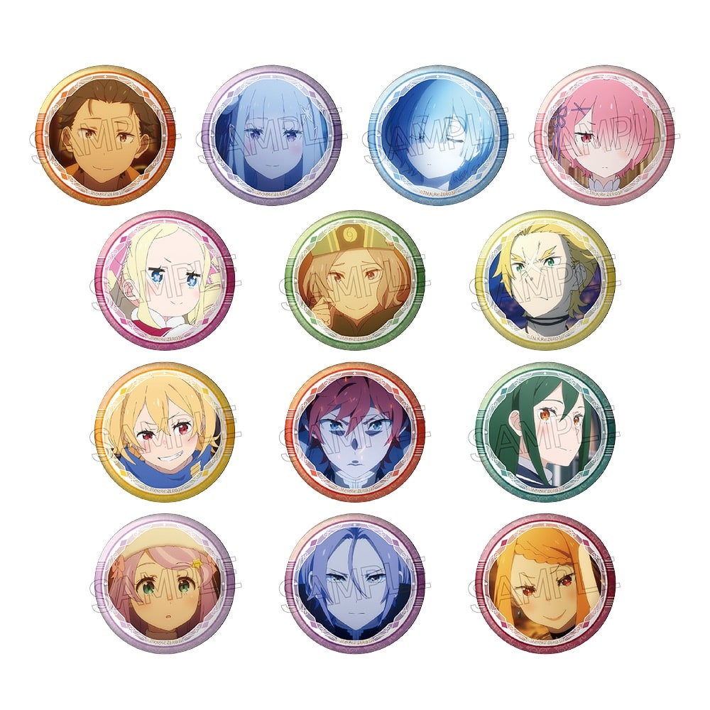 Re:ゼロから始める異世界生活 百面相缶バッジ - 株式会社ツインクル
