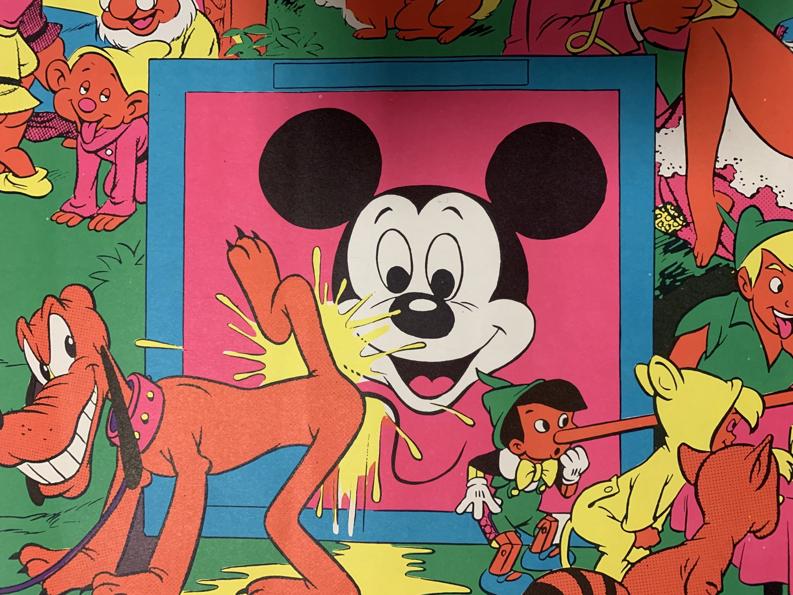 70s The Disneyland Memorial Orgy black light Poster – Twisted +81