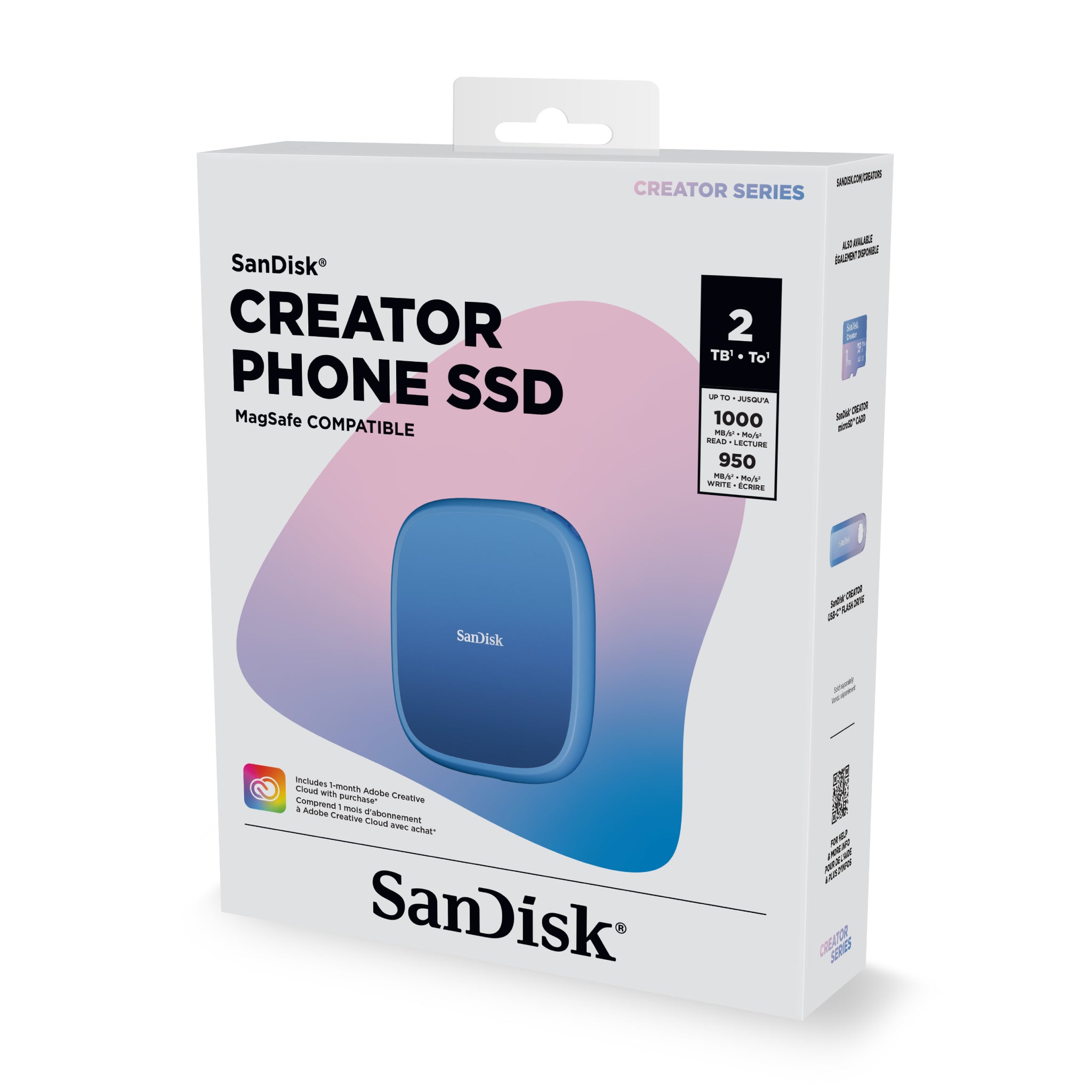 SanDisk Creator Phone SSD (1TB/ 2TB) – Tick Tech Go