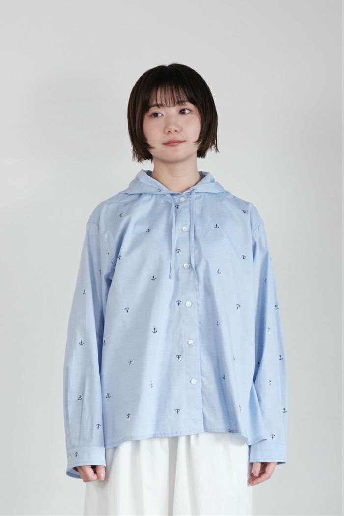 PAR ICI パーリッシィ カントリー刺繍セーラーブラウス(25SS) | T.T.