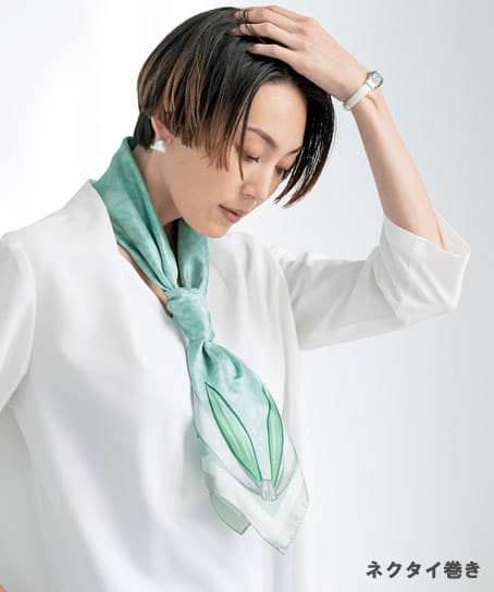 JANE PACKER】大判正方形スカーフ（88cm×88cm） S-79006 | 事務服