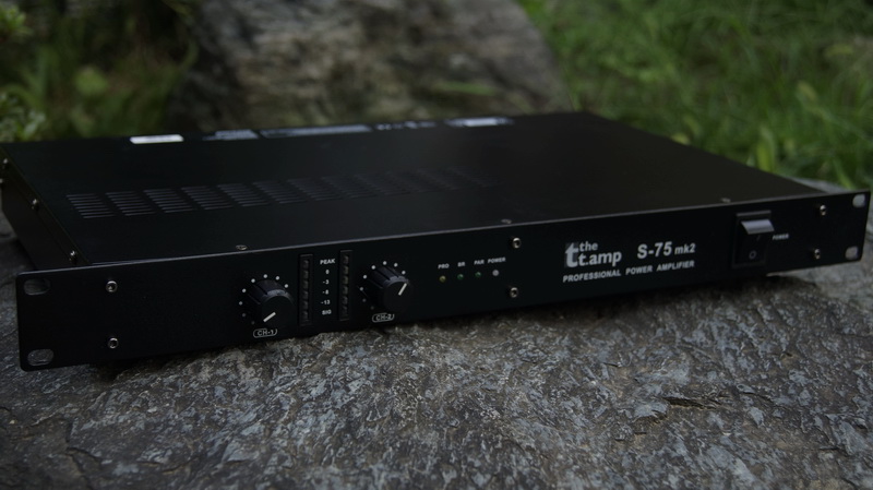 トーマン S-75 mk2 The T.amp Thomann 昇圧トランスで音質が変わるか