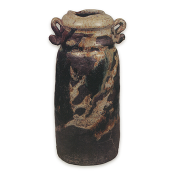 朝鮮唐津 耳付 花入 | 鶴田 純久の章 お話