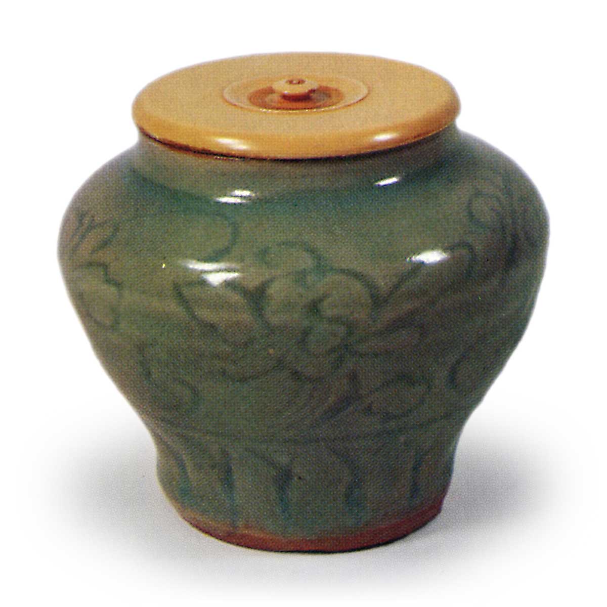 青磁酒会壺形茶器 ほおずきせいじしゅかいつぼがたちゃき | 鶴田 純久