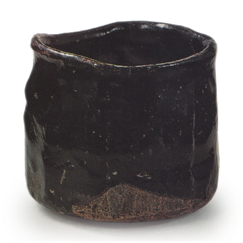 瀬戸黒茶碗 銘 小原木 | 鶴田 純久の章 お話