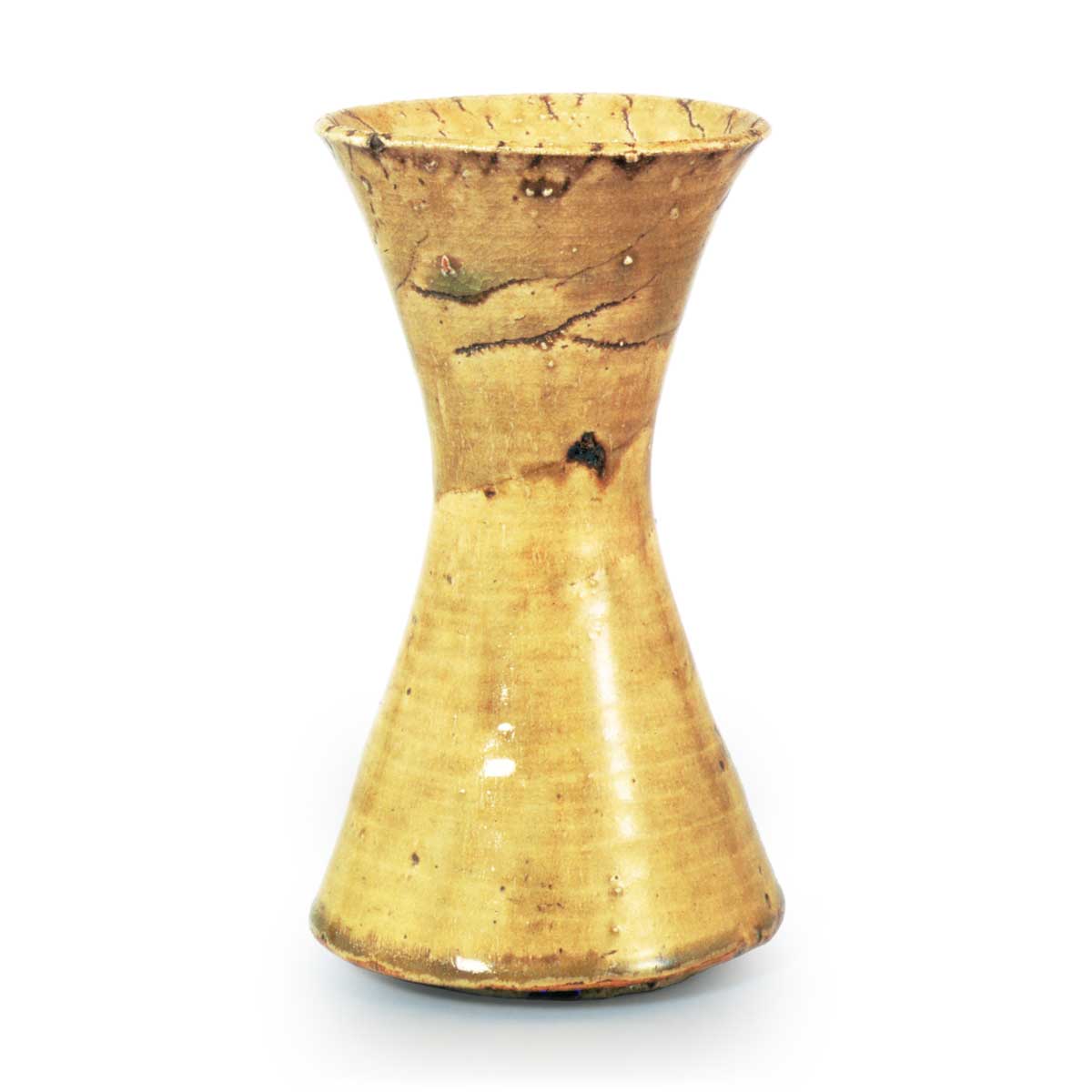 黄瀬戸 立鼓 花入 銘旅枕 | 鶴田 純久の章 お話