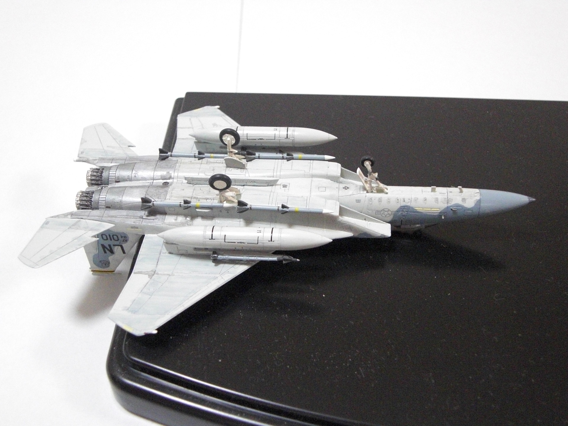 模型画像」1：144 F－15C 48FW 493FS レイクンヒース