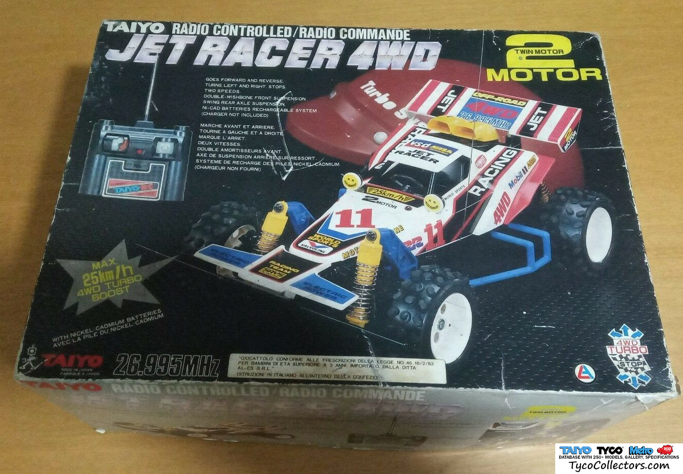 1987 Taiyo Jet Racer 4WD (Global) - Tyco Collectors - Review