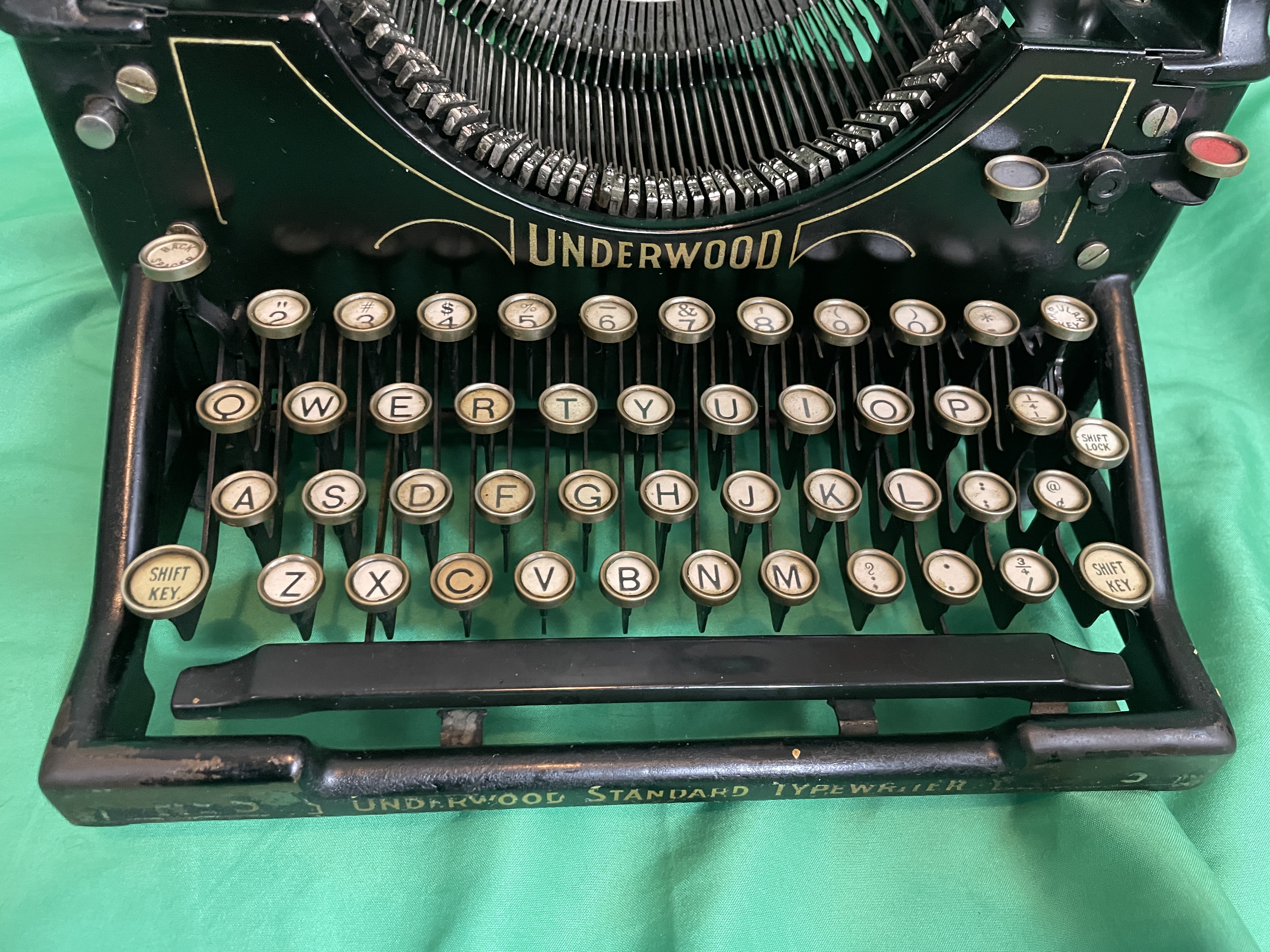 1917 Underwood No 5 Typewriter, Wonderfully Restored