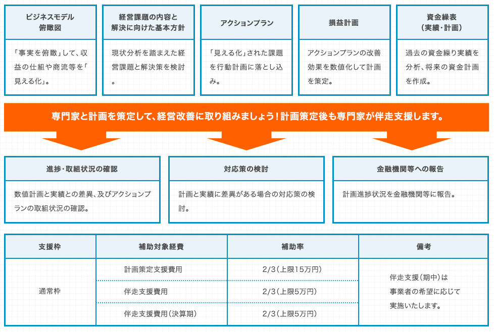 事業計画を作りませんか？早期経営改善計画策定支援のご紹介【補助金