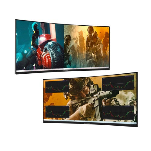 JAPANNEXT】ゲーミングモニター 34V/ワイド/曲面型