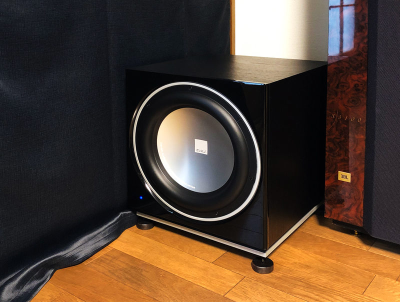 サブウーファー、DALI SUB E12F の音出し＆Audyssey測定