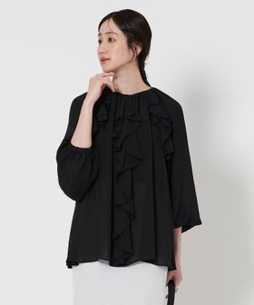 ラッフルフリル ブラウス