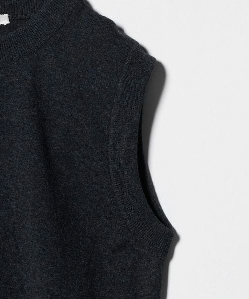 AURALEE＞WOOL KNIT VEST/ニットベスト