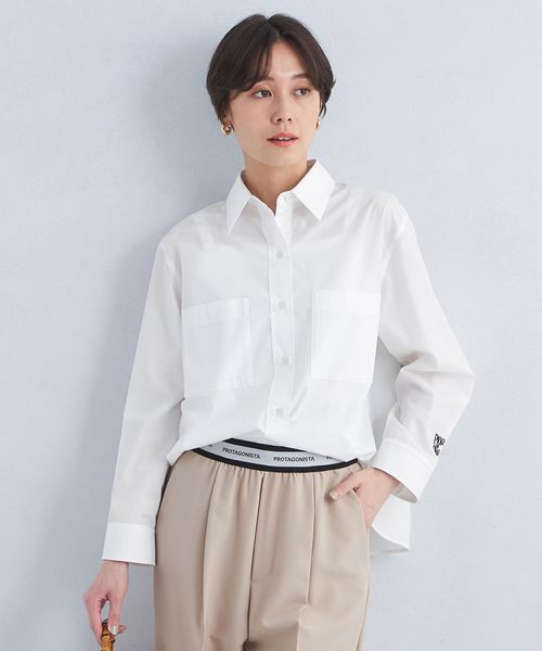 別注】＜PROTAGONISTA＞エンブロイダリー シャツ