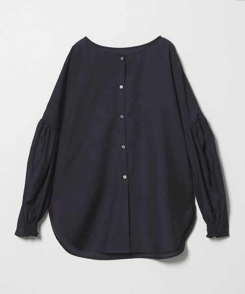conte＞ギャザースリーブ 2WAY ブラウス