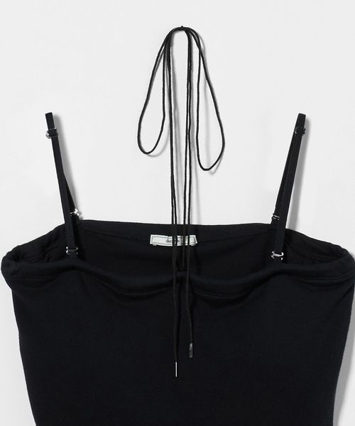 determ＞COLLAGEN RIBBED MULTIWAY CAMI/キャミソール