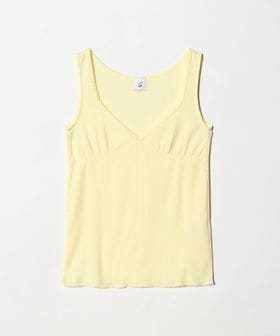 6(ROKU)＞パターンメッシュ キャミソール