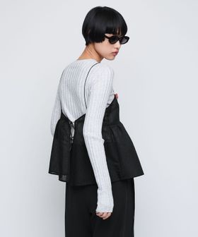 AEWEN MATOPH＞シアージャガード キャミソール