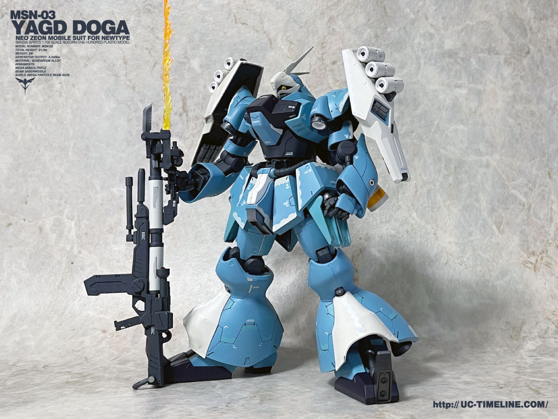 霧*子様 RE ヤクト・ドーガ MG ナラティブガンダム ガンプラ「RE/100