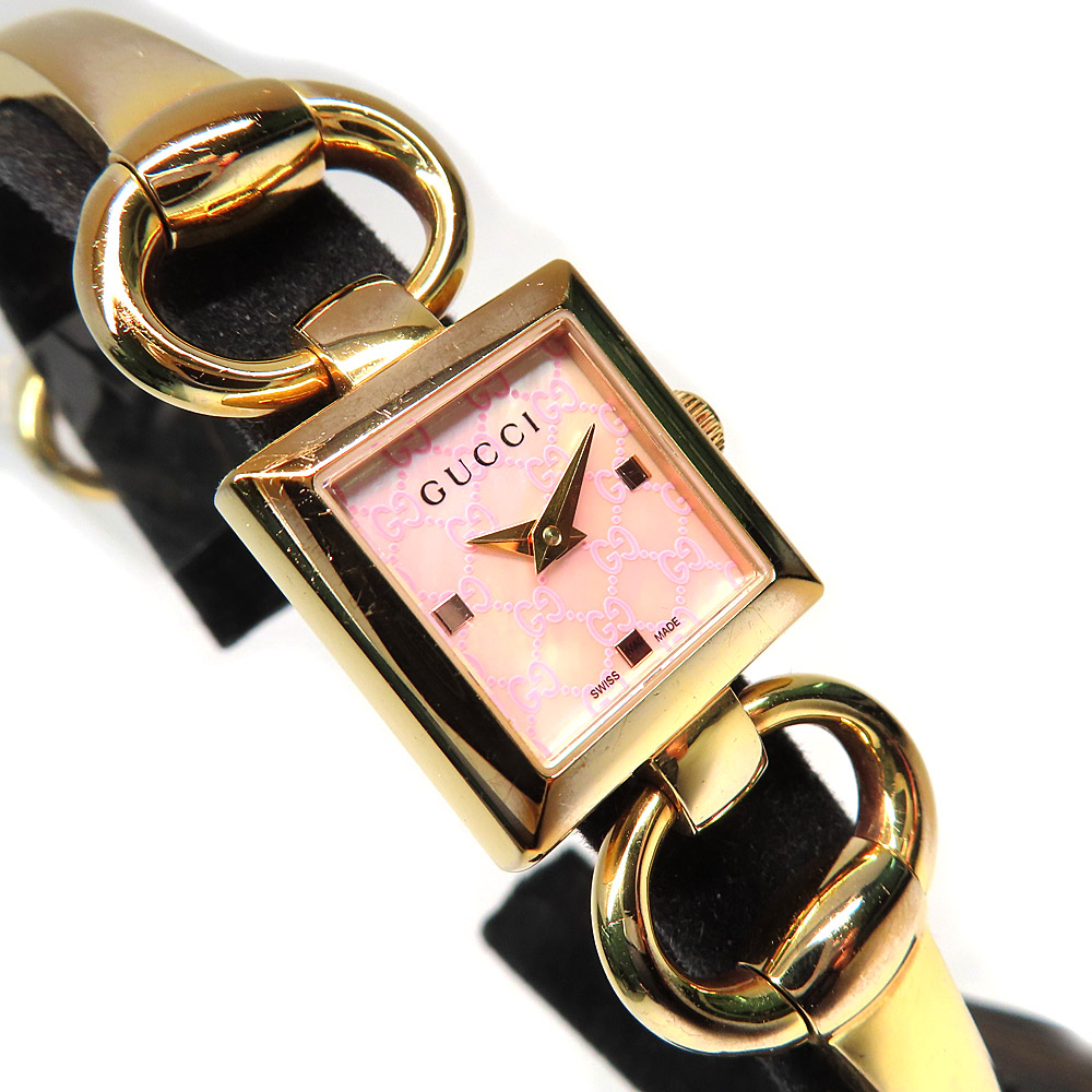 名古屋】【GUCCI】グッチ トルナヴォーニ YA120520 SS ピンクPVD