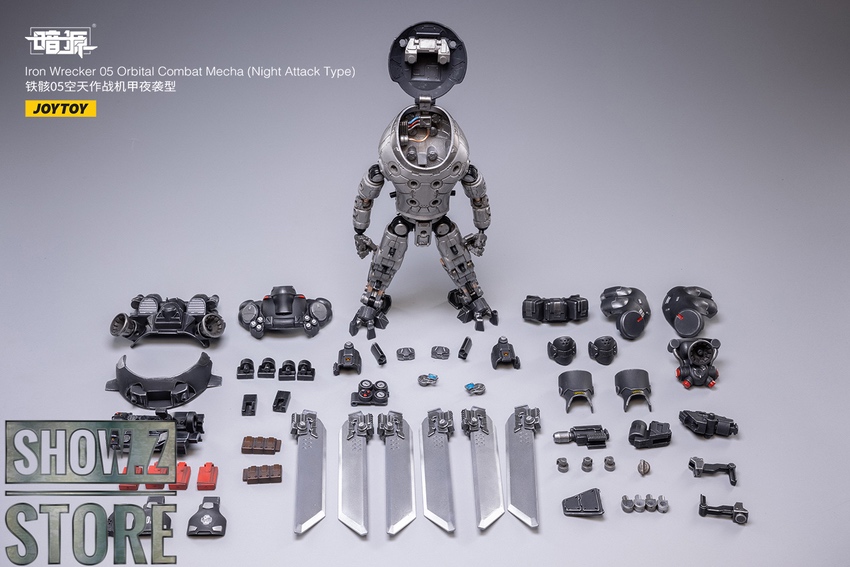JoyToy Source 1/24 Iron Wrecker 05 Orbital Combat Mecha Night