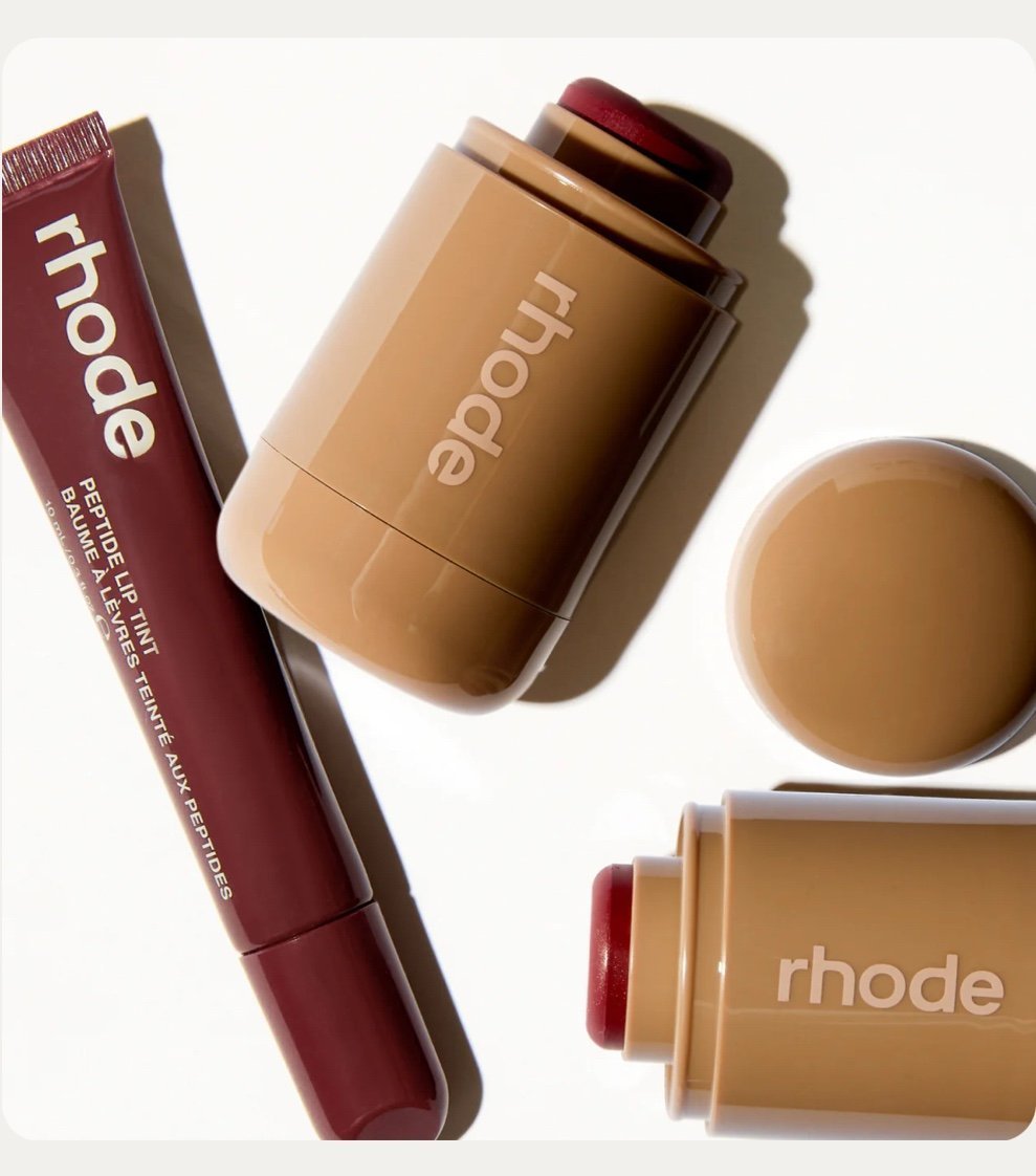 RHODE DATE CAKE ポケット ブッラシュ ＋PBJ リップ ティント pocket